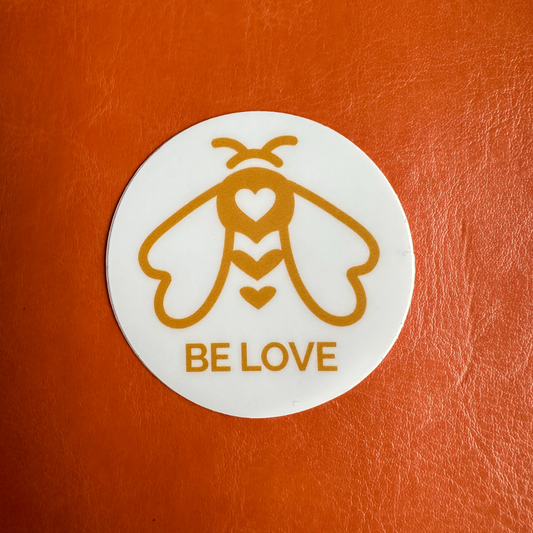 BE LOVE sticker